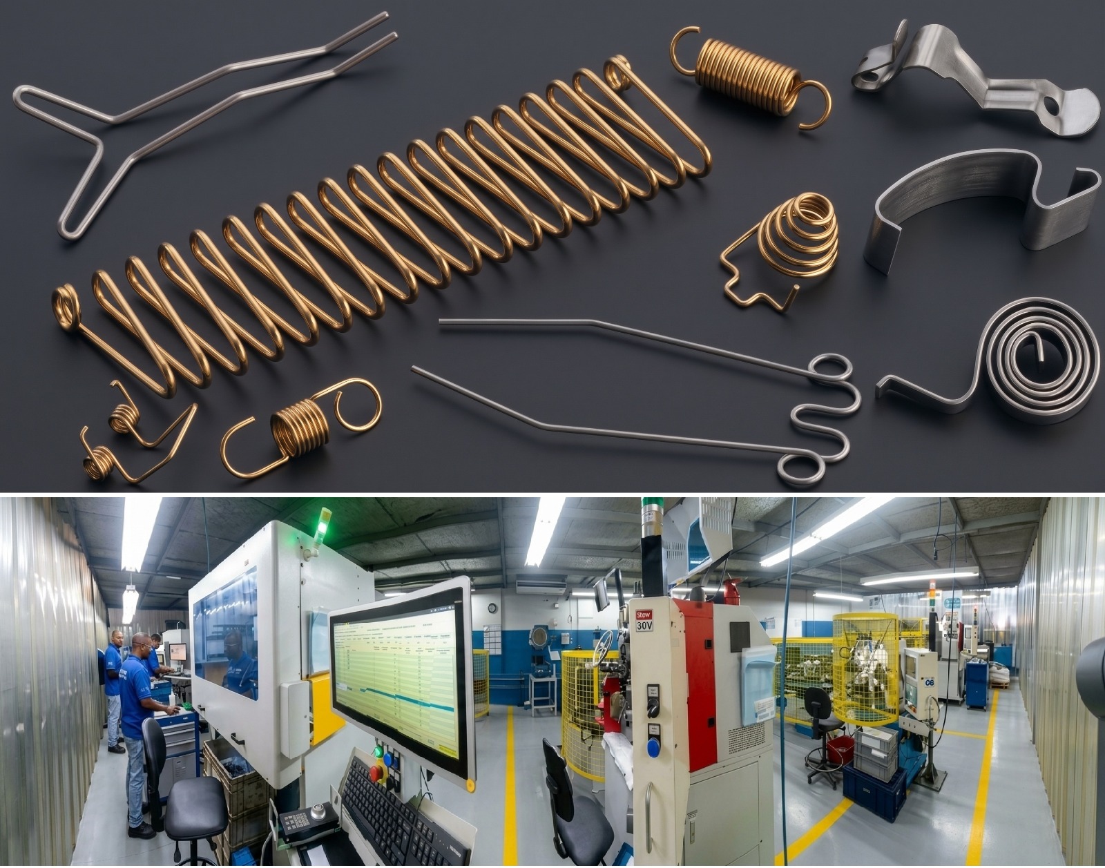 Comparação entre o preço unitário e o custo real de um componente industrial